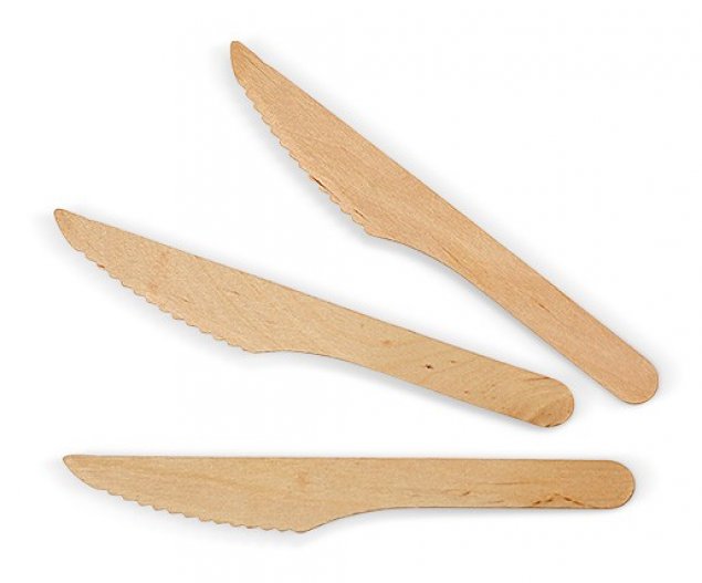 Wooden Knife 165x22x1.5 mm