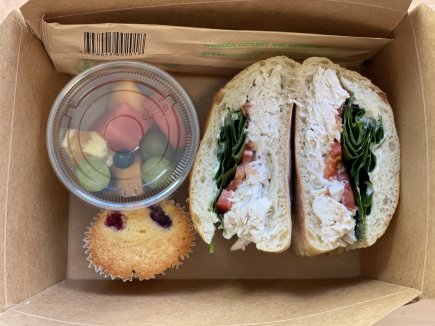 Lunch box - Turkish Bread Sandwich