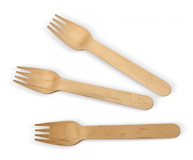 Wooden Fork 160x26x1.5 mm