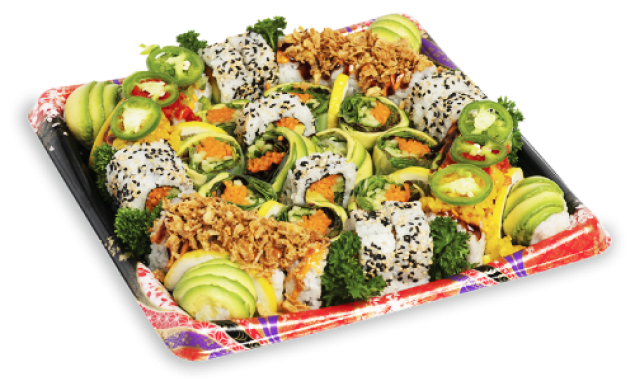 Sushi Platter J (Vegetarian)