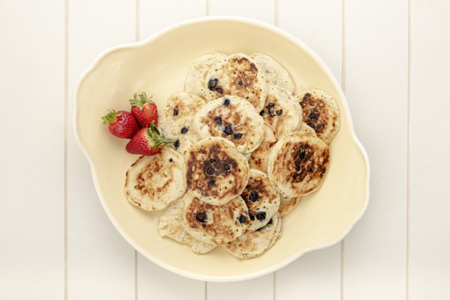 Chia & Blueberry Pancakes